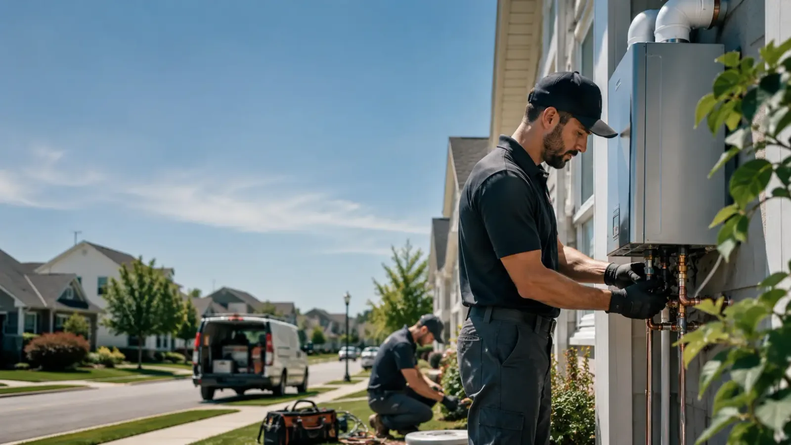 Tankless Water Heater Installation in Porter, ME